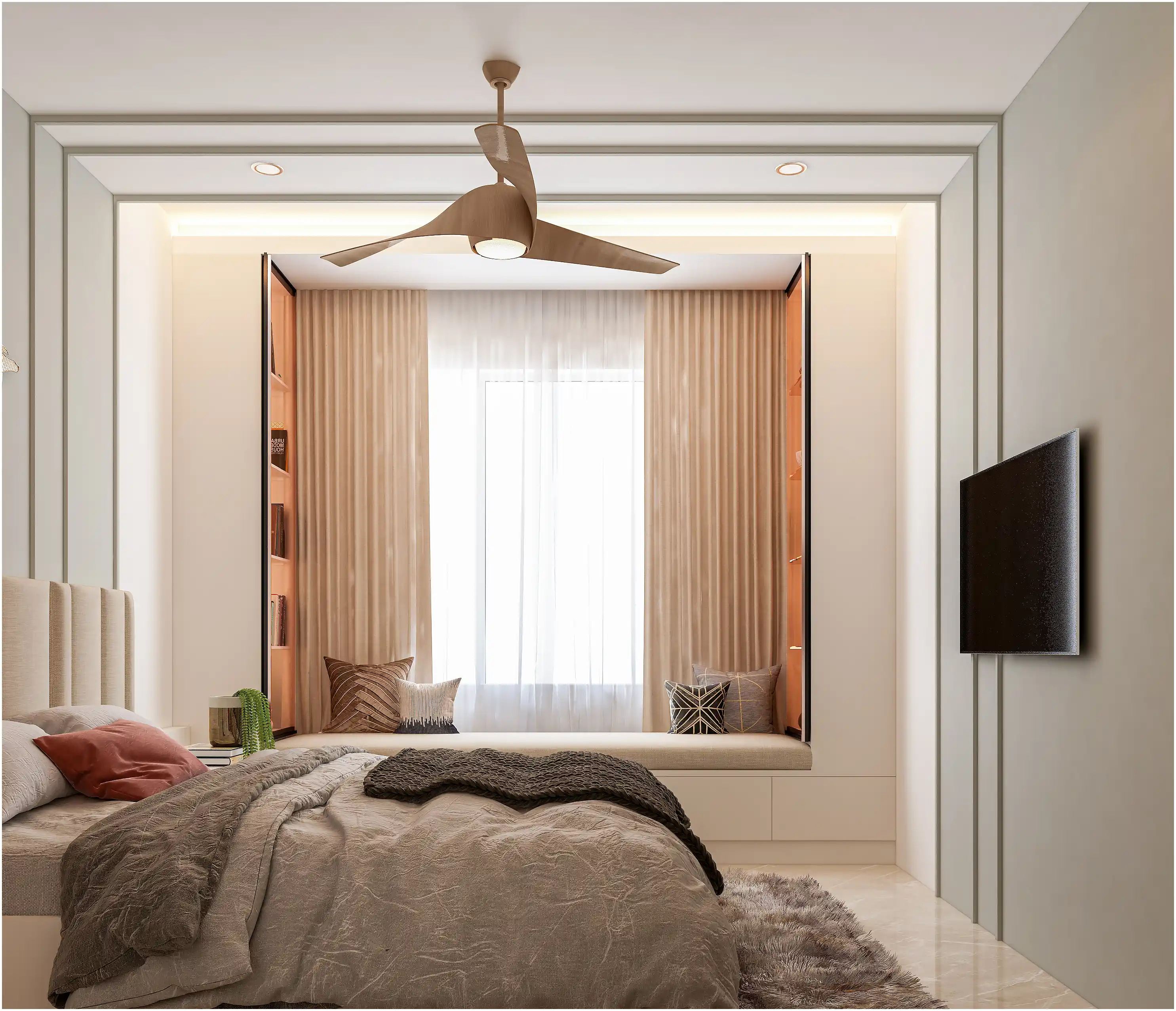 Master Bedroom Seating Area
