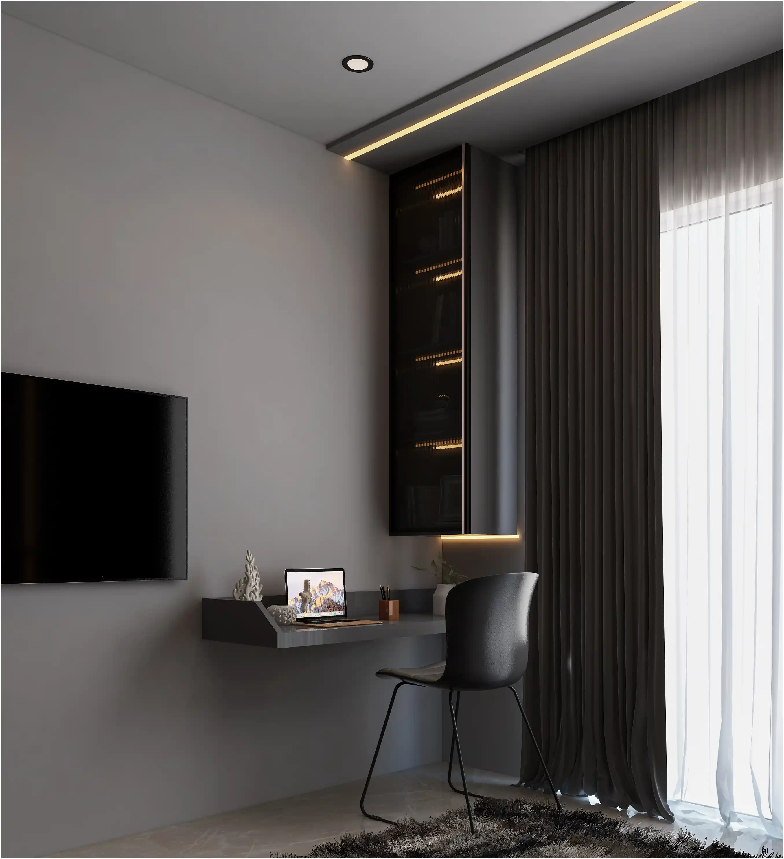 Master Bedroom Study Area