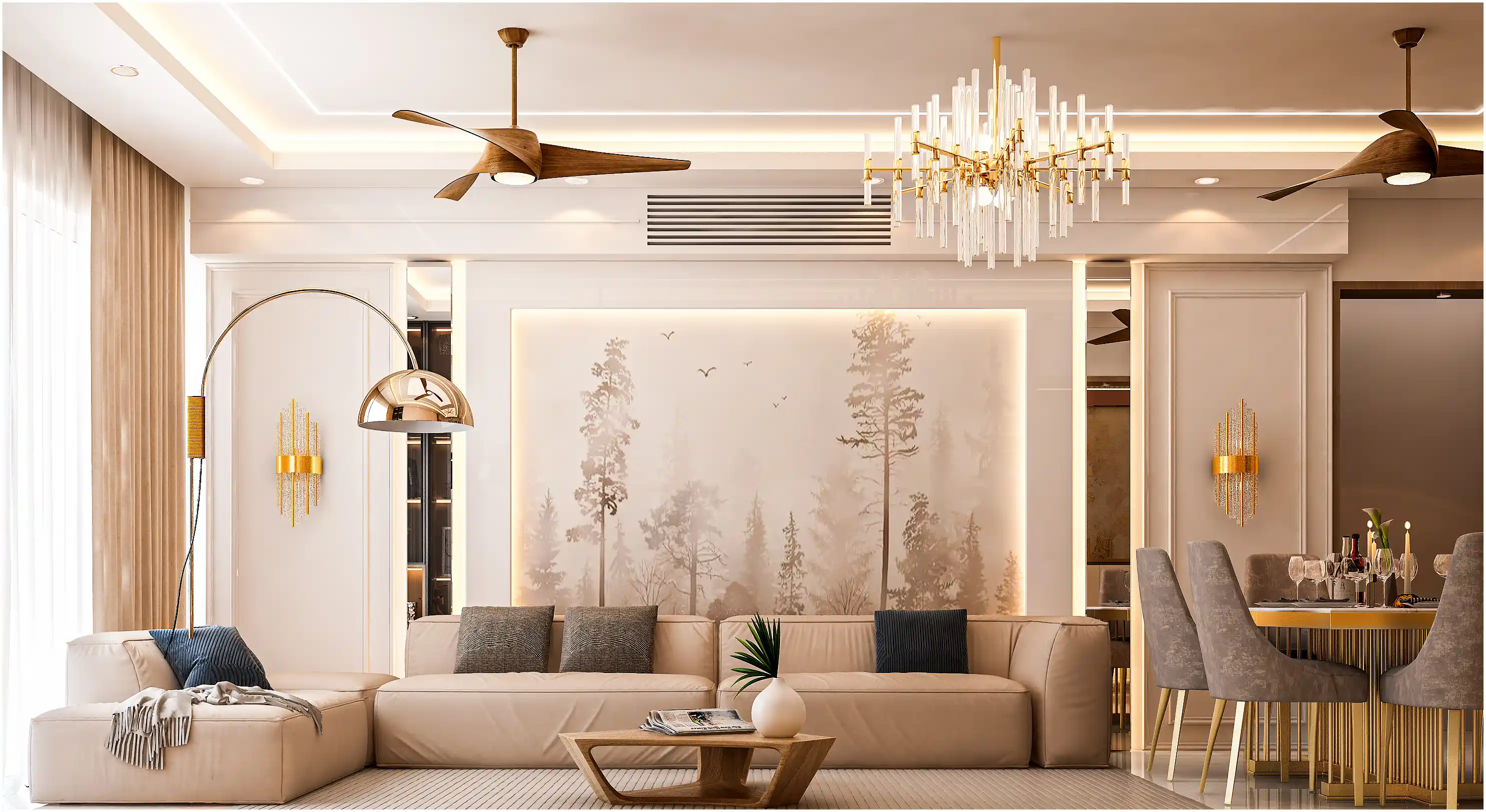 Luxurious Living Room