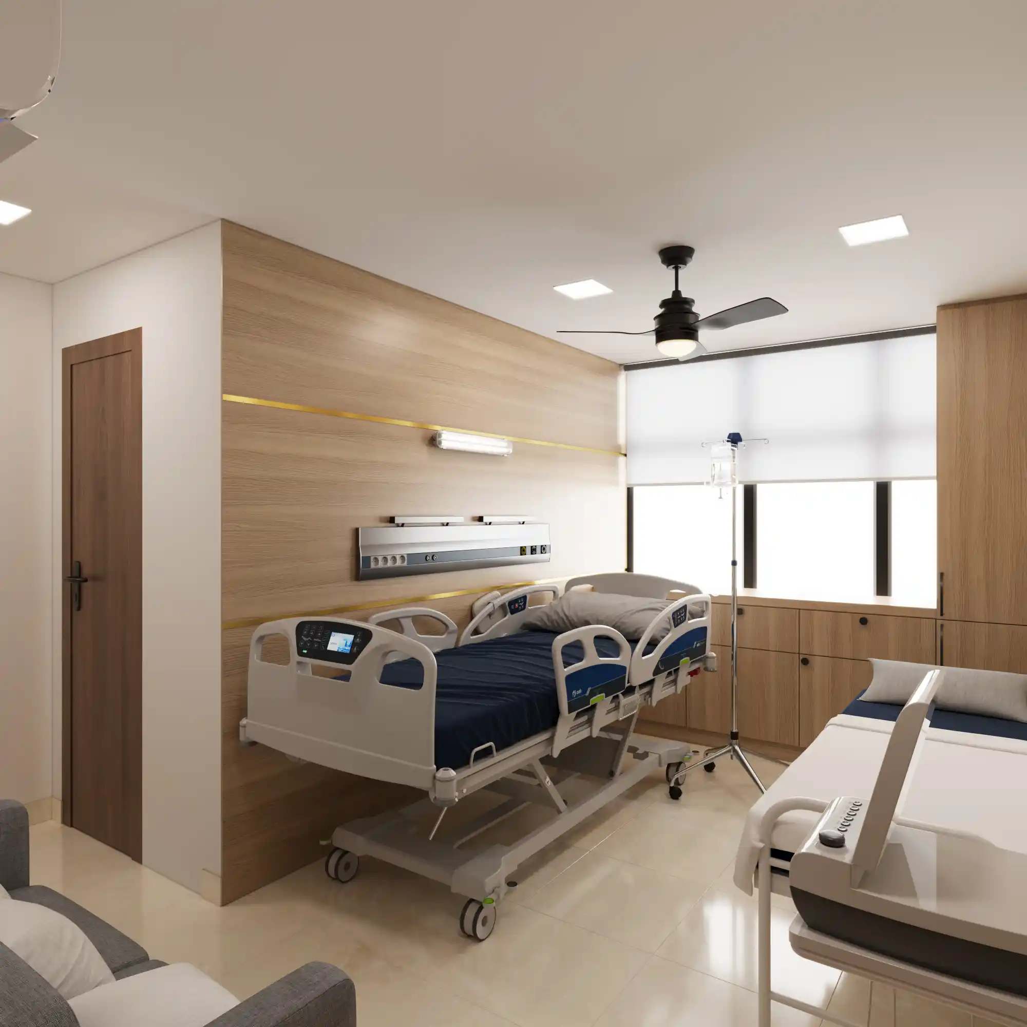 Extra Premium Room with Wood Paneling