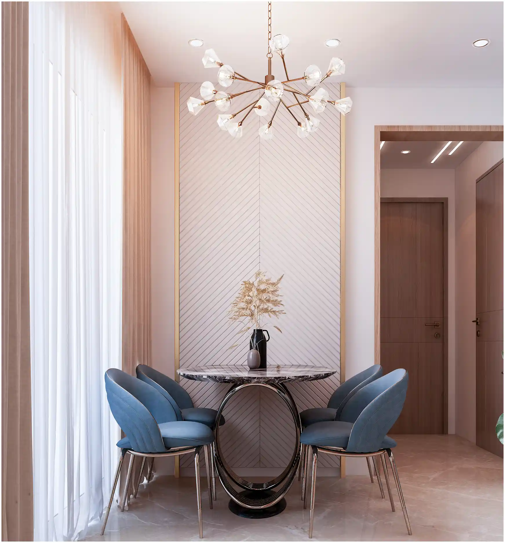 Sobha Dream Garden - Sophisticated Dining Area
