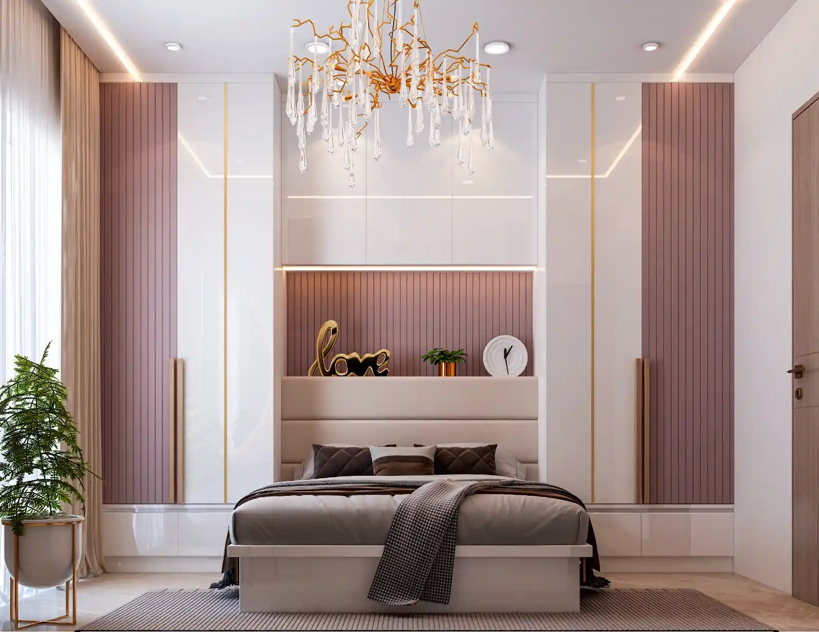 Sobha Dream Garden - Luxurious Master Bedroom
