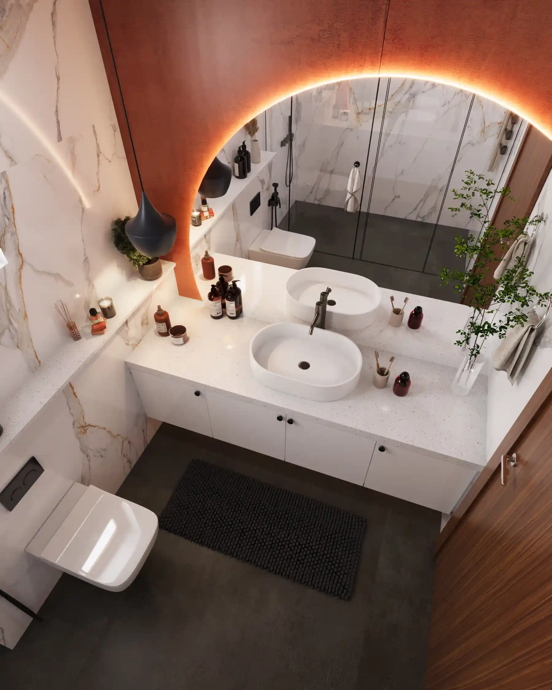 Marble Bathroom