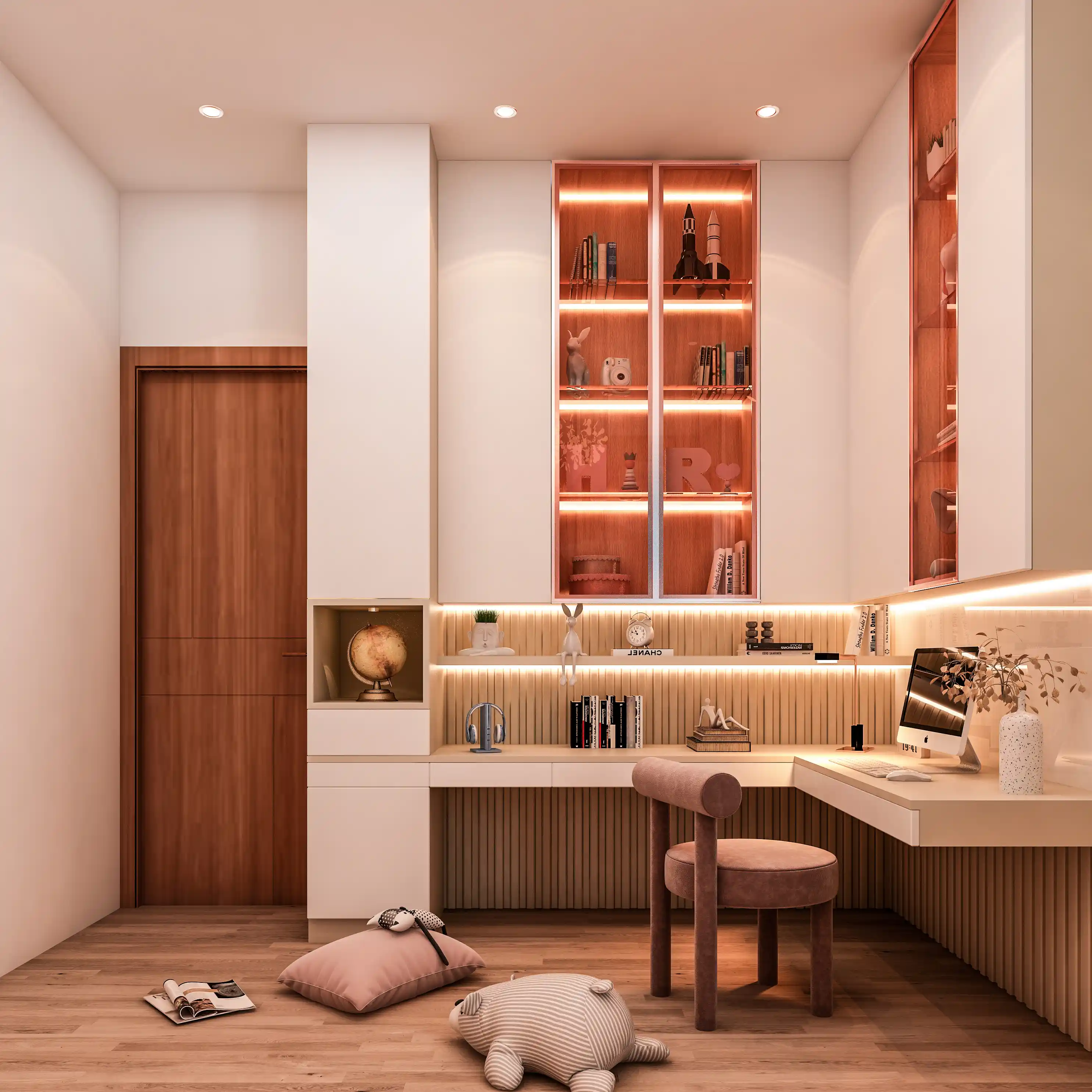 Children's Bedroom Study Area