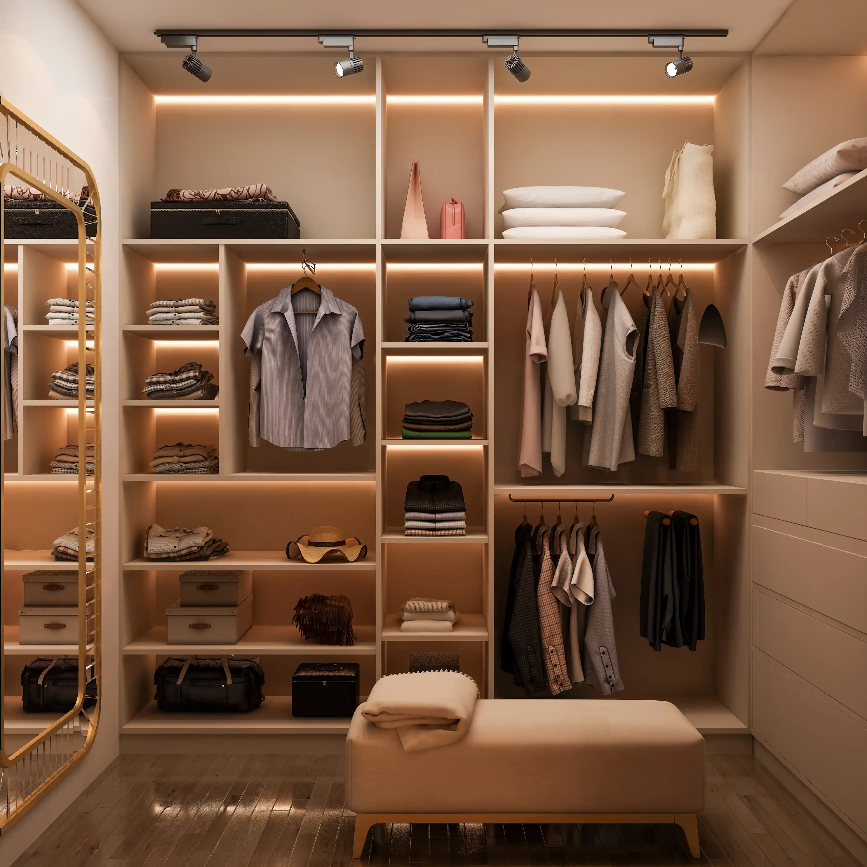 Master Bedroom Walk-in Closet