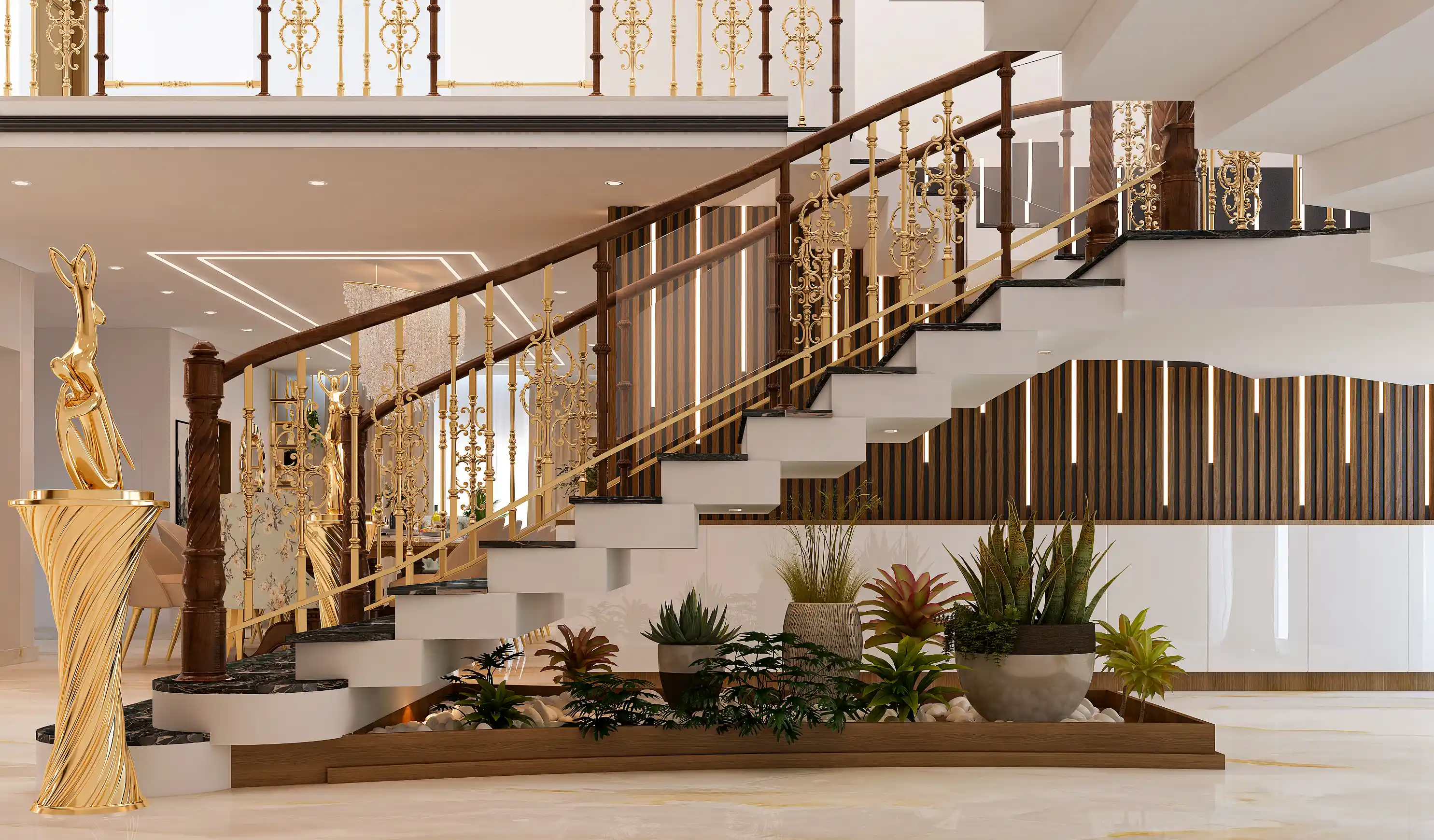 Staircase Detail View