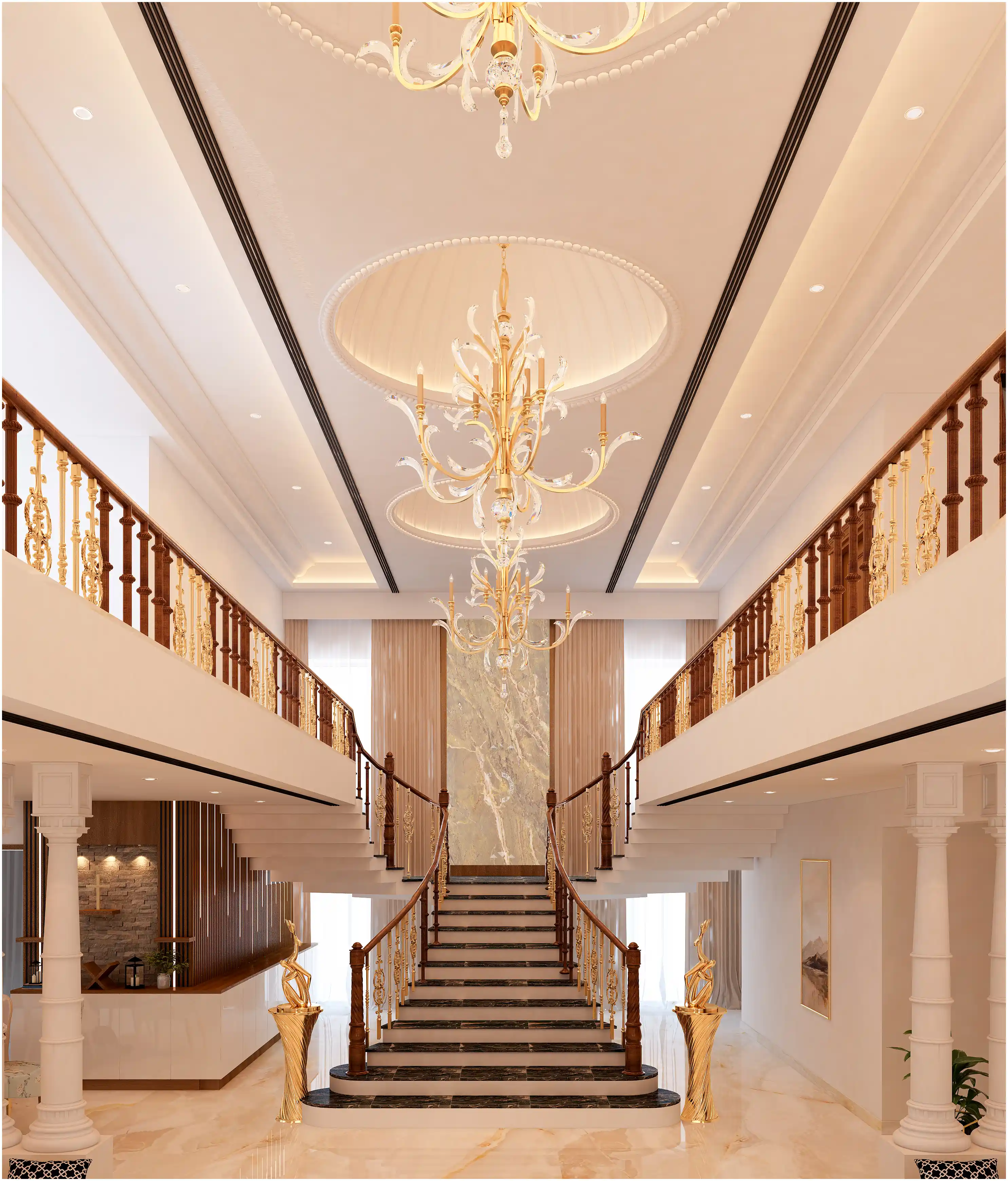 Grand Staircase Detail